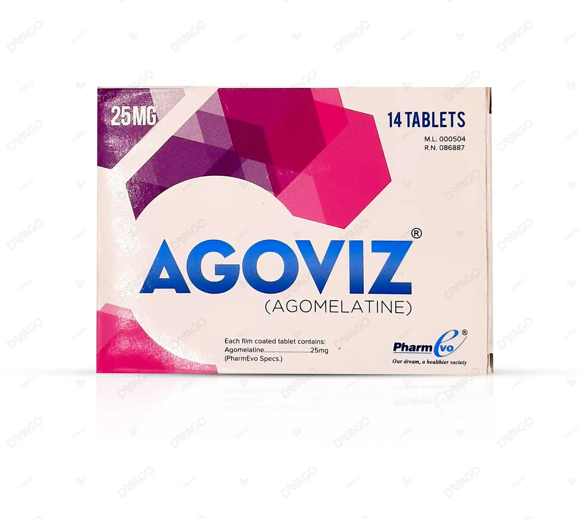 Agoviz Tablets 25 Mg